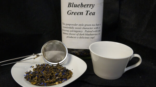 lifethyme botanicals blueberry green tea