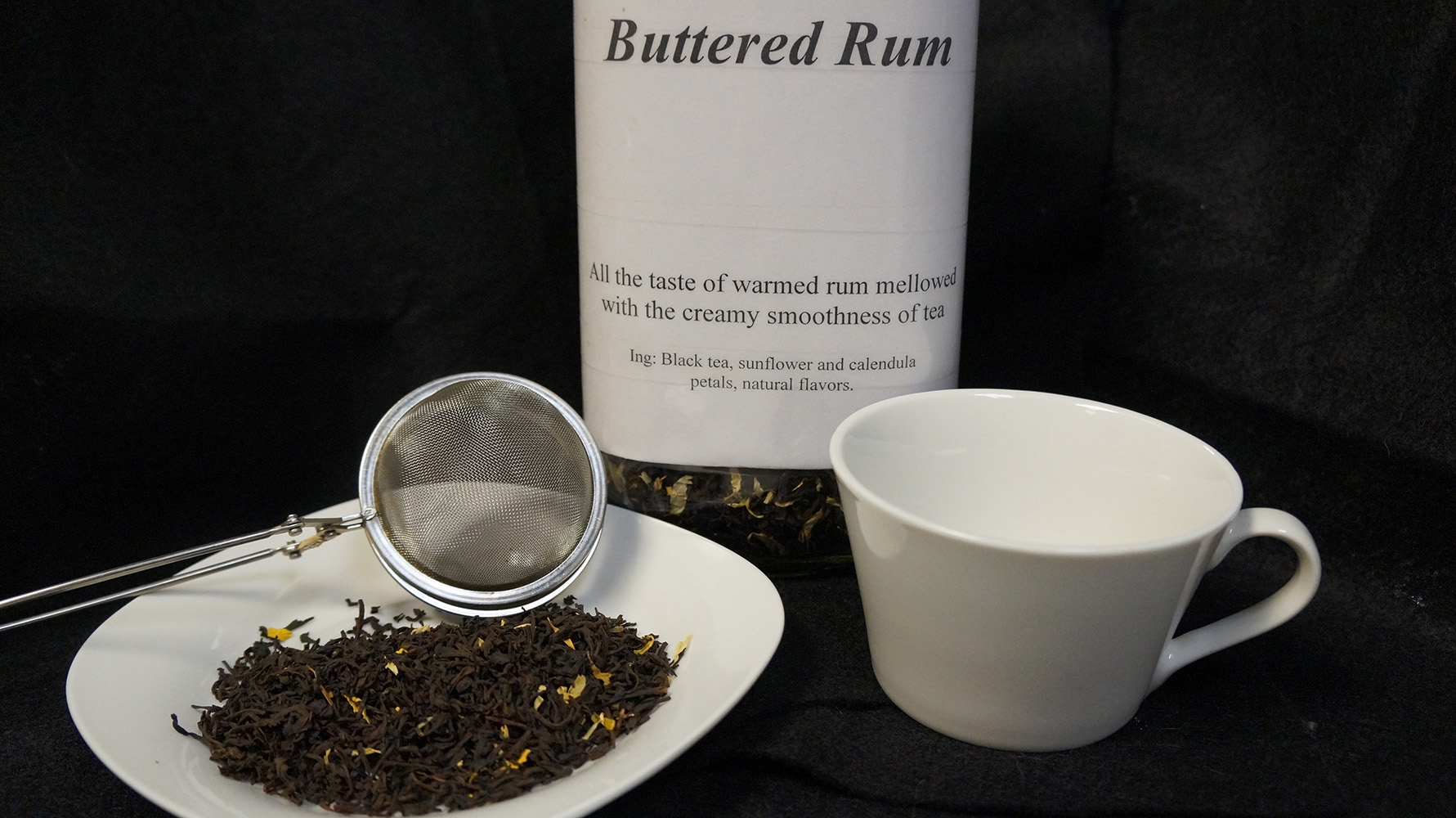 Buttered Rum Black Tea .5 oz – Life Thyme Botanicals