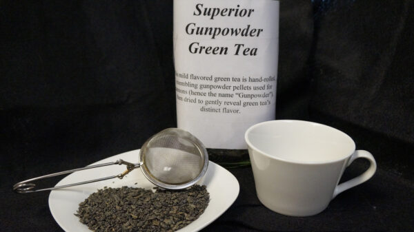 lifethyme botanicals superior gunpowder tea