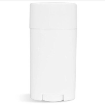 2.25 oz Deodorant White Plastic Tube