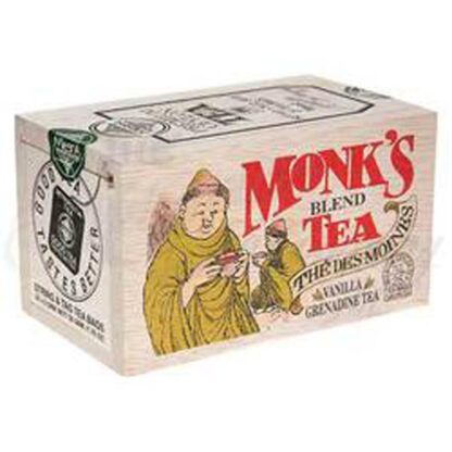 Monk's Blend 25 Tea Bag Wooden Box