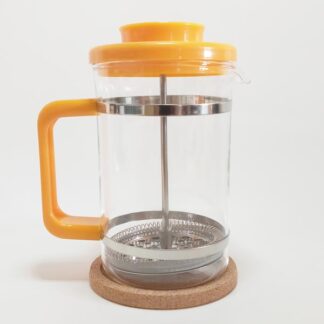 4 Cup Tea and Coffee Press-Yellow